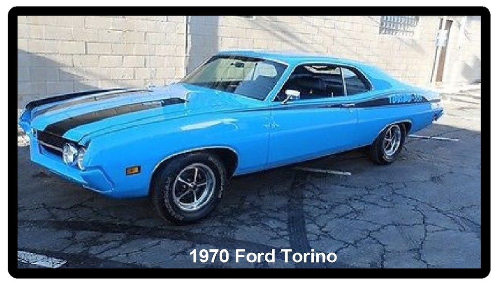 1970 Ford Torino Refrigerator Toolbox Magnet