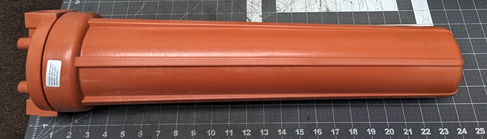 20" X 3.75” I.D.  X 1” NPT Commercial Water Filter Housing NEW [D2S2]