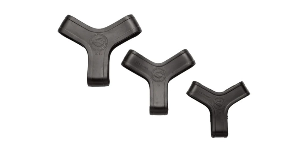 Riffe Fin Keeper (L) - black/pair-Dana