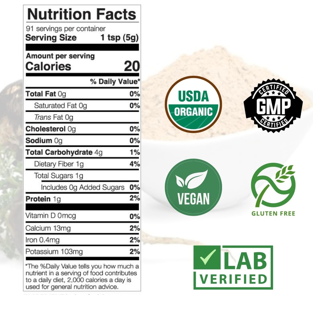 Black Maca Root - Organic Peruvian Maca for Men - Strength, Endurance & Perfo...