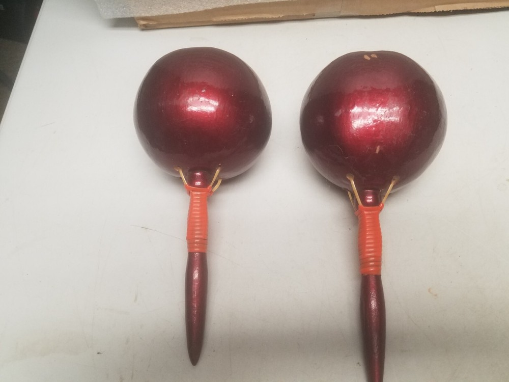 Hand Painted Mexucan Rumba Shakers