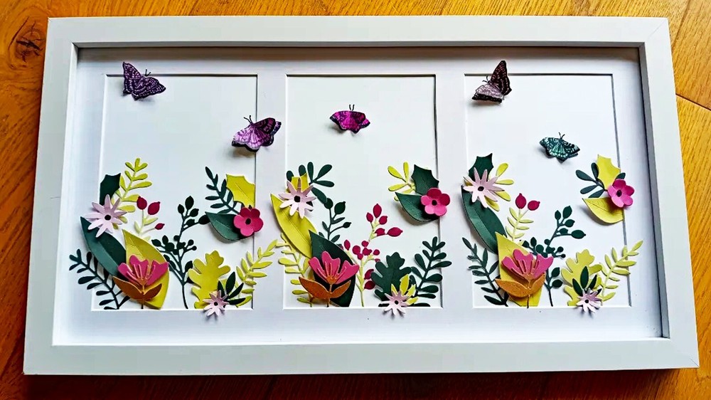 Sizzix Thinlits Floral Abundance #664707 24pc set Retail $24.99