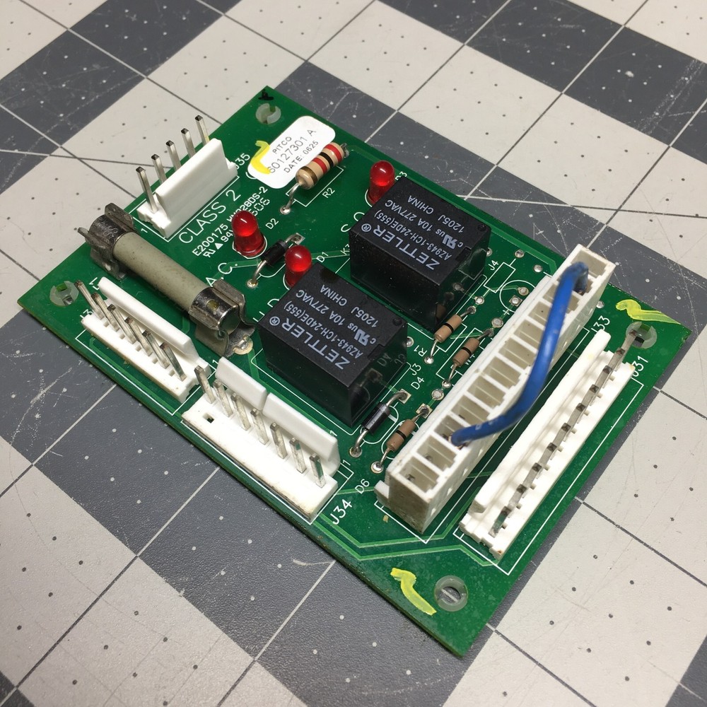 PITCO OEM 60127301 RELAY BOARD 24V CLASS 2 - Tested