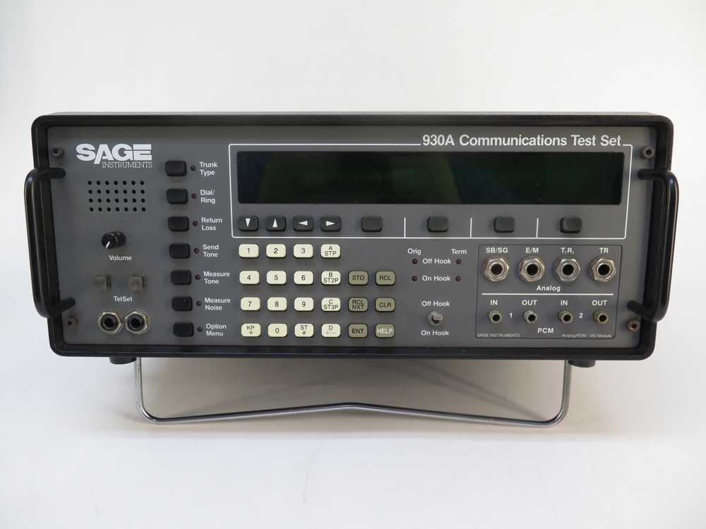 Sage Instruments 930A Communications Test Set