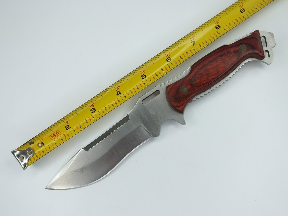 HUNTING FIGHTING MASTER SAWBACK KNIFE