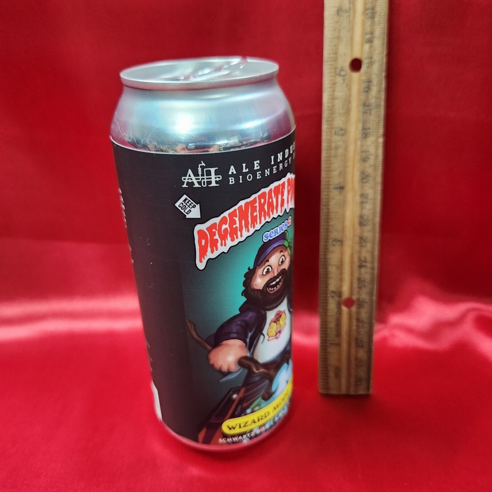 Garbage Pail Kids - Wizard mode MIKE - Empty Ale Beer Can