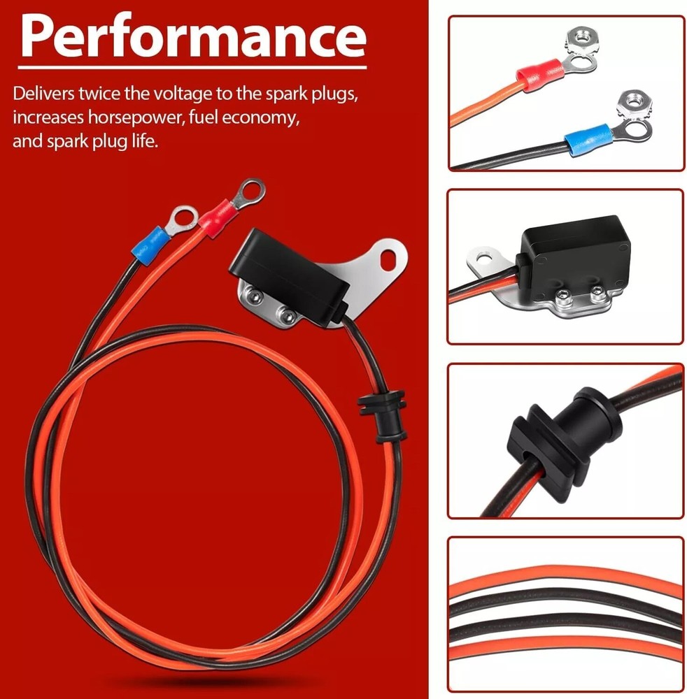 For Ford V8 Pertronix 1281 Ignition Points-to-Electronic Conversion Kit Ignitor