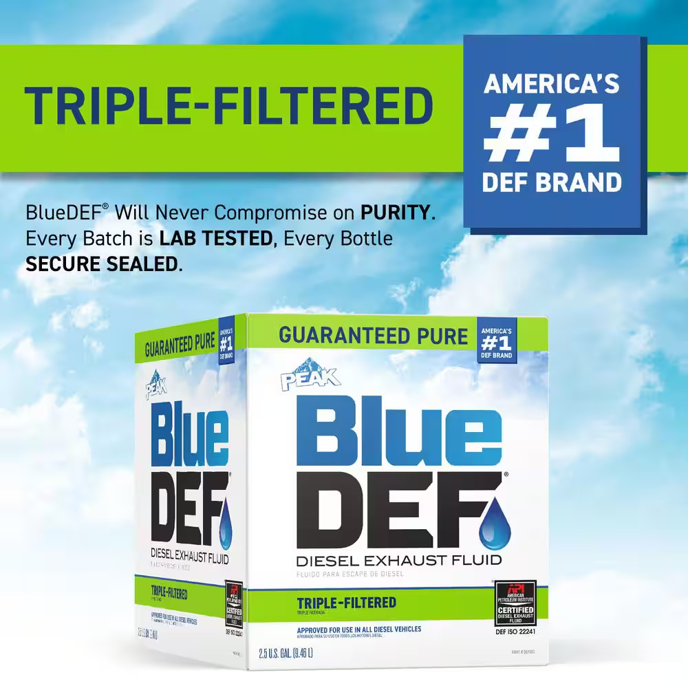 2.5 Gal. Diesel Exhaust Fluid (DEF)