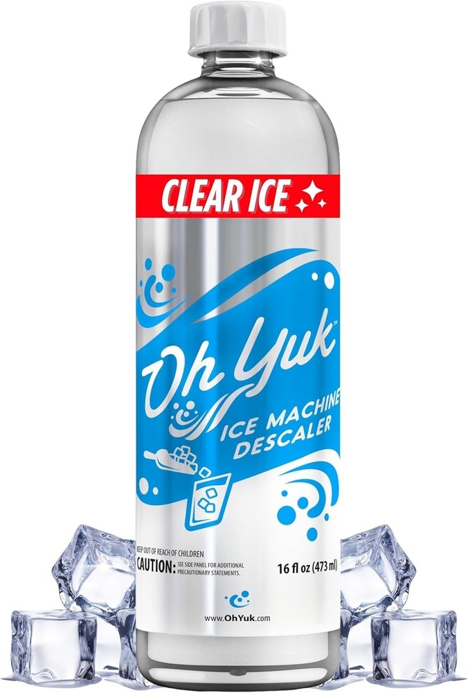 Biodegradable Nickel-Safe Ice Machine Cleaner & Descaler – 16oz Liquid Solution