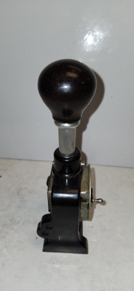 Vintage Bates Numbering Machine 6 Wheels Style E automatic Numerical Stamper