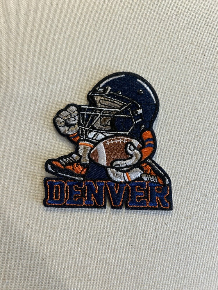Denver Broncos Iron On Patch