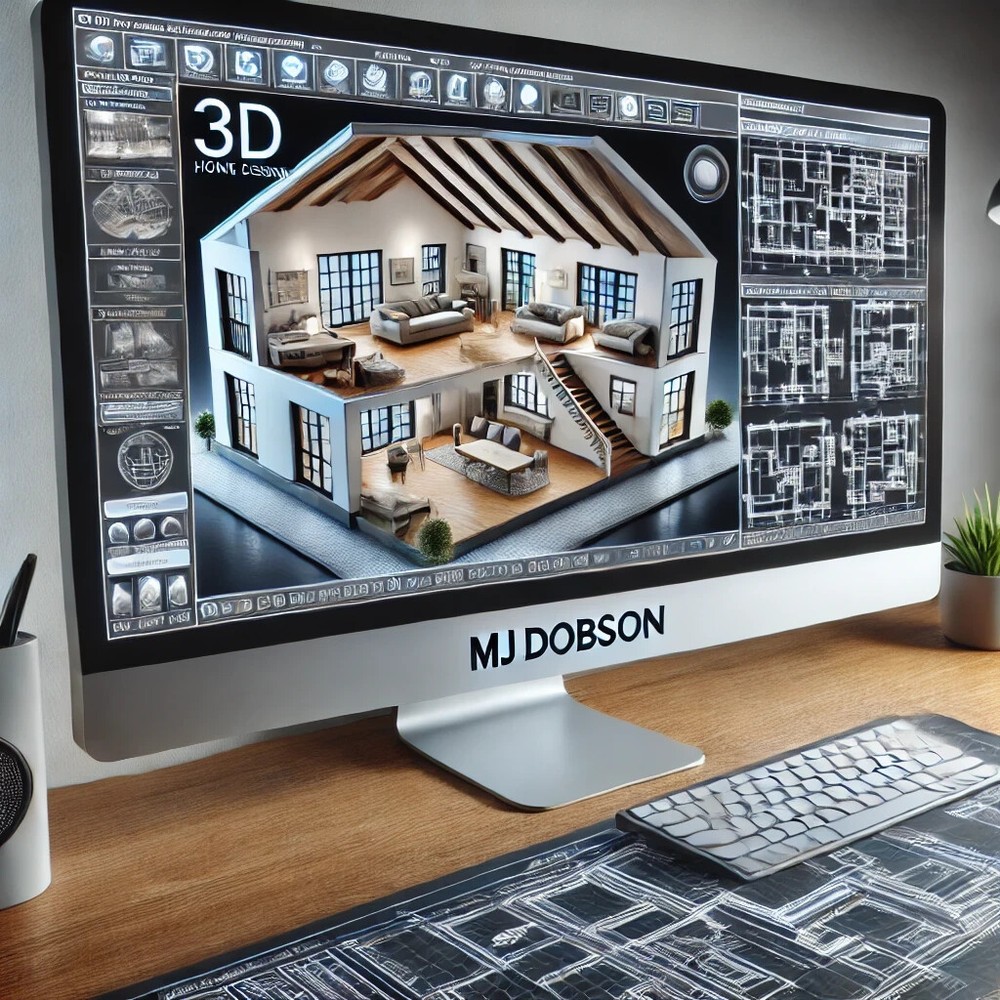 Home Room Design Software – 3D Home & Bathroom Planner USB