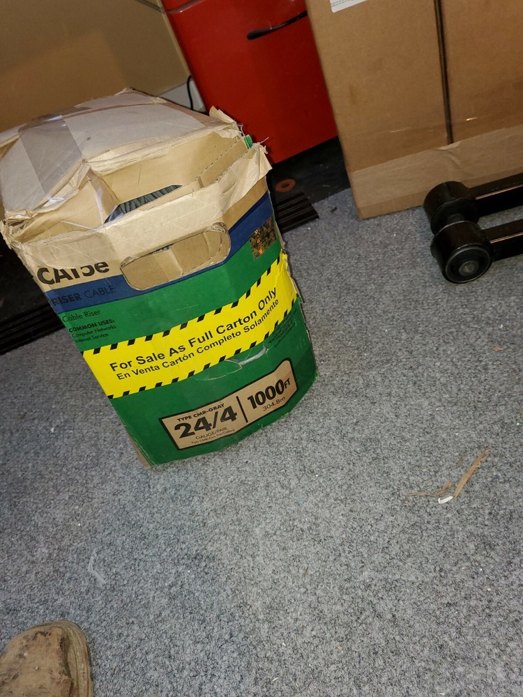 Southwire 4Riser Gray Data Cable computer networking internet installations|1344