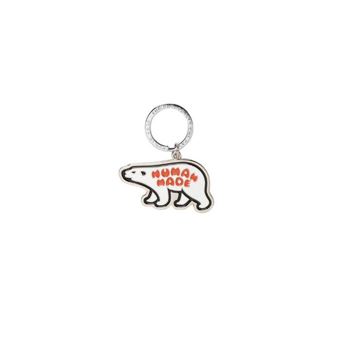 Human Made Animal Keyring White
