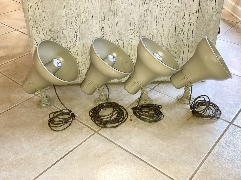 4 - Bogen Loud Speakers Model SPT15A with Variable Tap XFMR