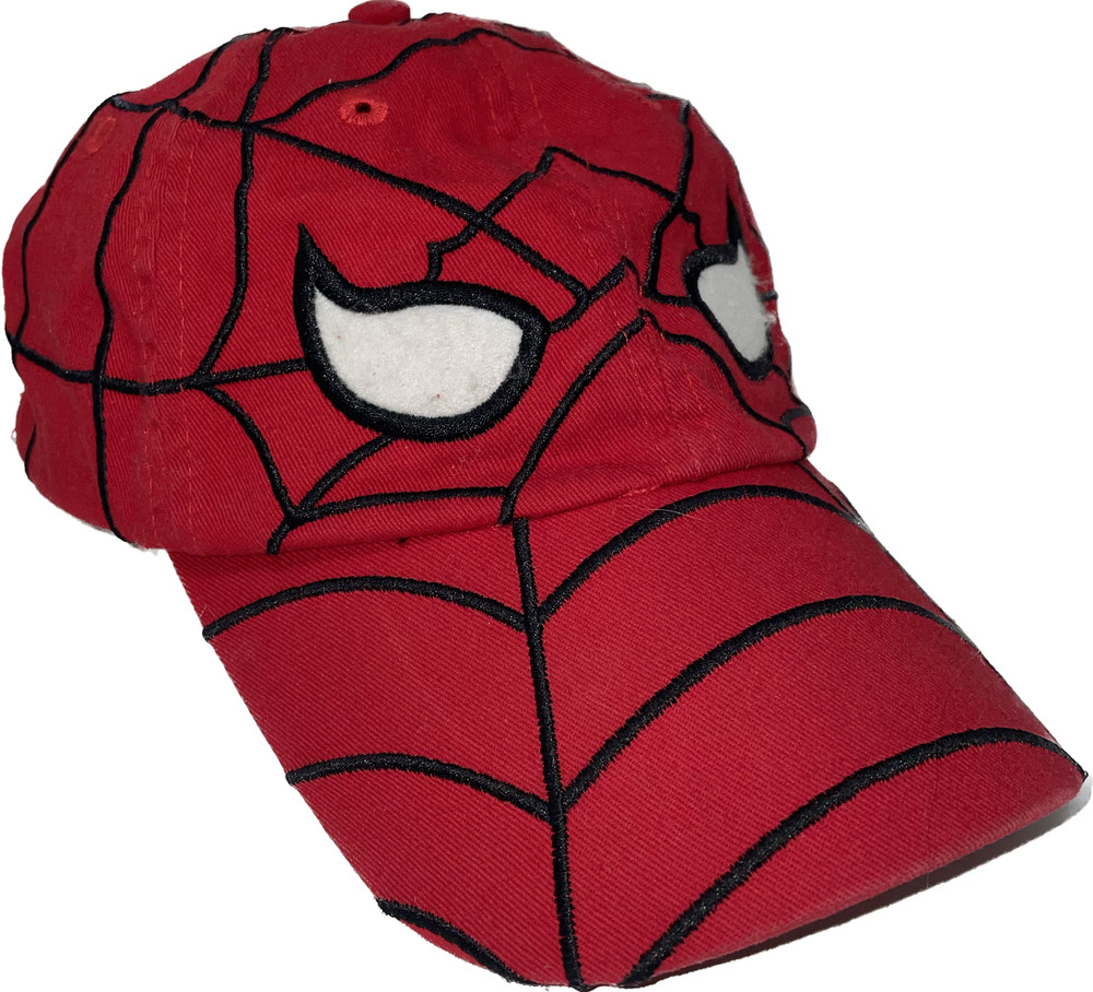 Baseball Cap Hat Spider Man Marvel Universal Studios One Size Youth Strap Back