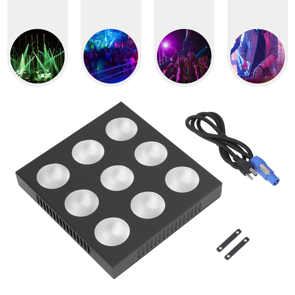 LED 4-In-1 DJ Light Rectangular Stage Light Stage Projection Effects Lamp RGBW