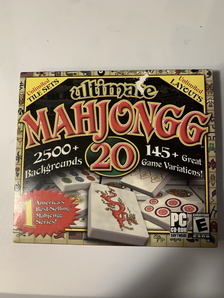 Ultimate Mahjongg 20 PC Software PC Game Rated E