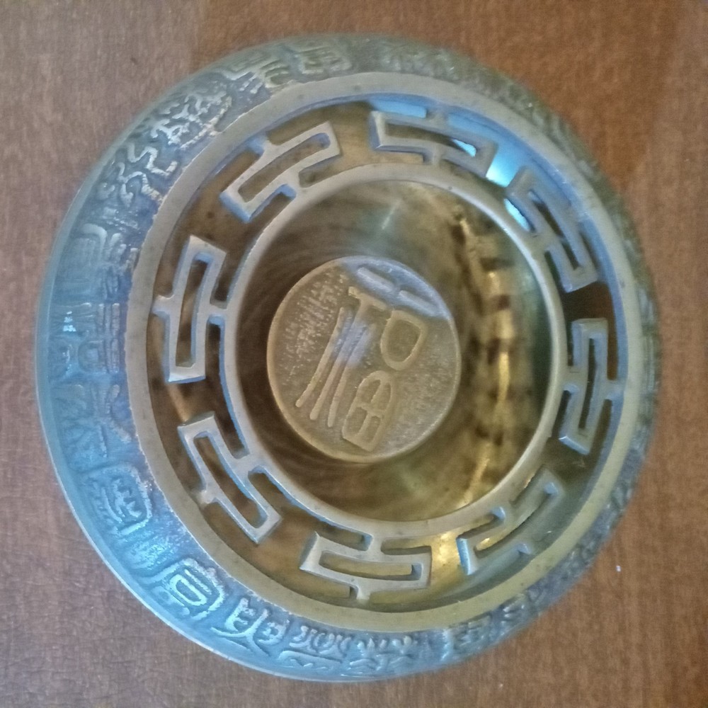 2 piece Vintage incense Burner