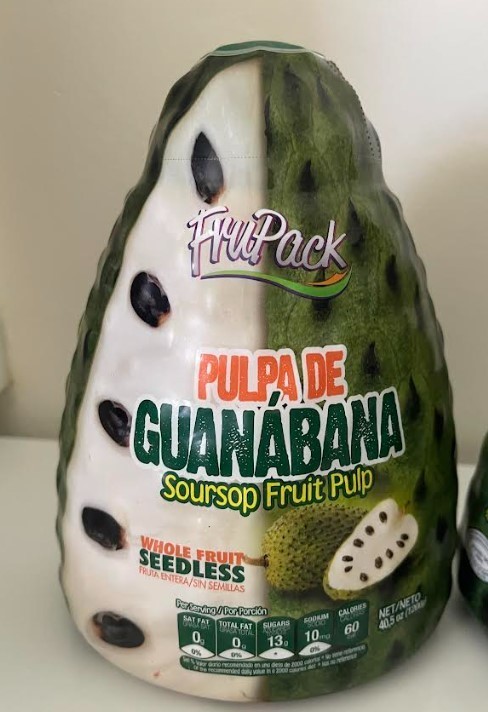 2 PACK GUANABANA JUICE PULP + NECTAR
