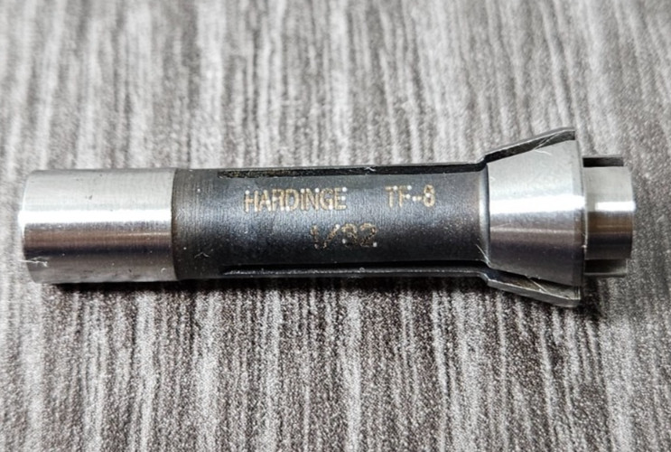 TF8 RD SM 1/32" Hardinge Collet