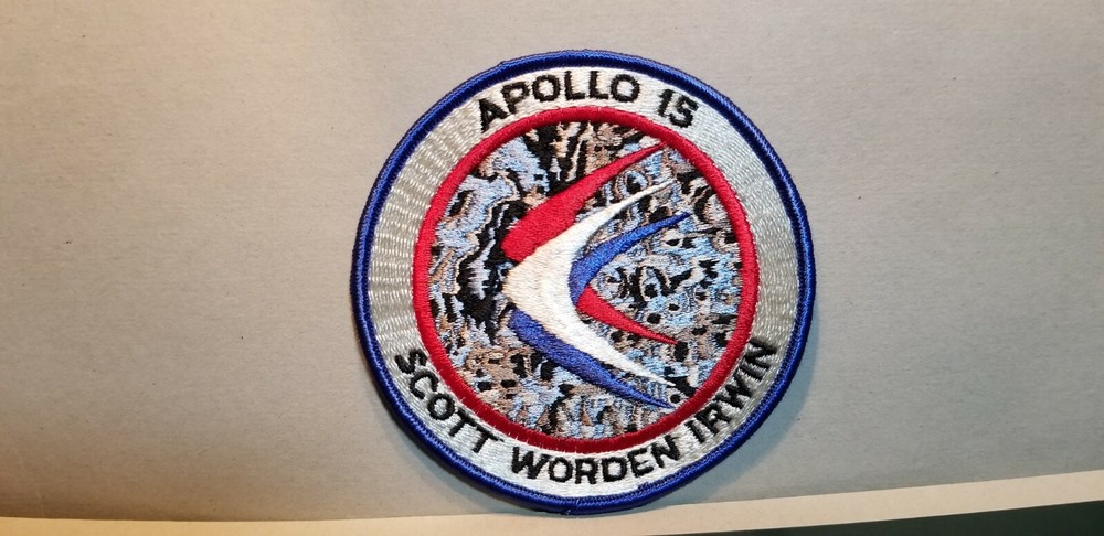 APOLLO 15 MISSION PATCH (SCOTT-WORDEN-IRWIN)