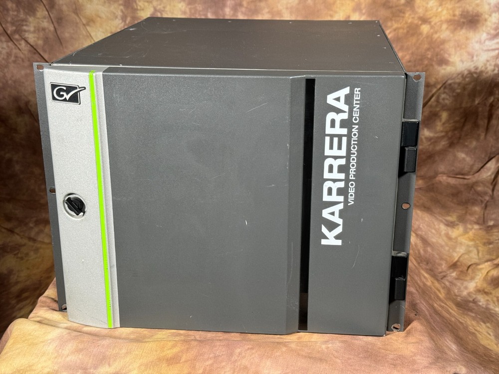 Grass Valley Karrera Classic Frame 96 inputs X 48 outputs. 4 ME’s