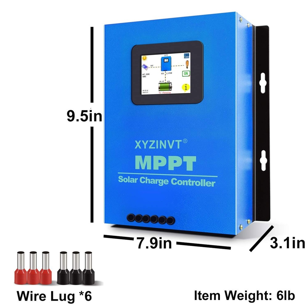 MPPT Solar Charge Controller 60A 170V Input Volt PV Solar Panel Controller