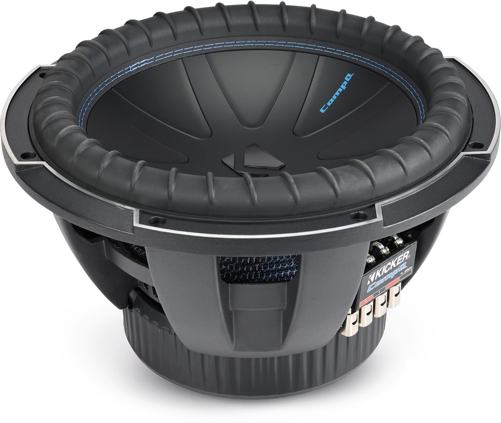 Kicker 51CWQ124 12" Dual 4-ohm Component Subwoofer