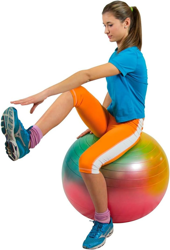 Arte plus Burst Resistant Exercise Ball, 65Cm