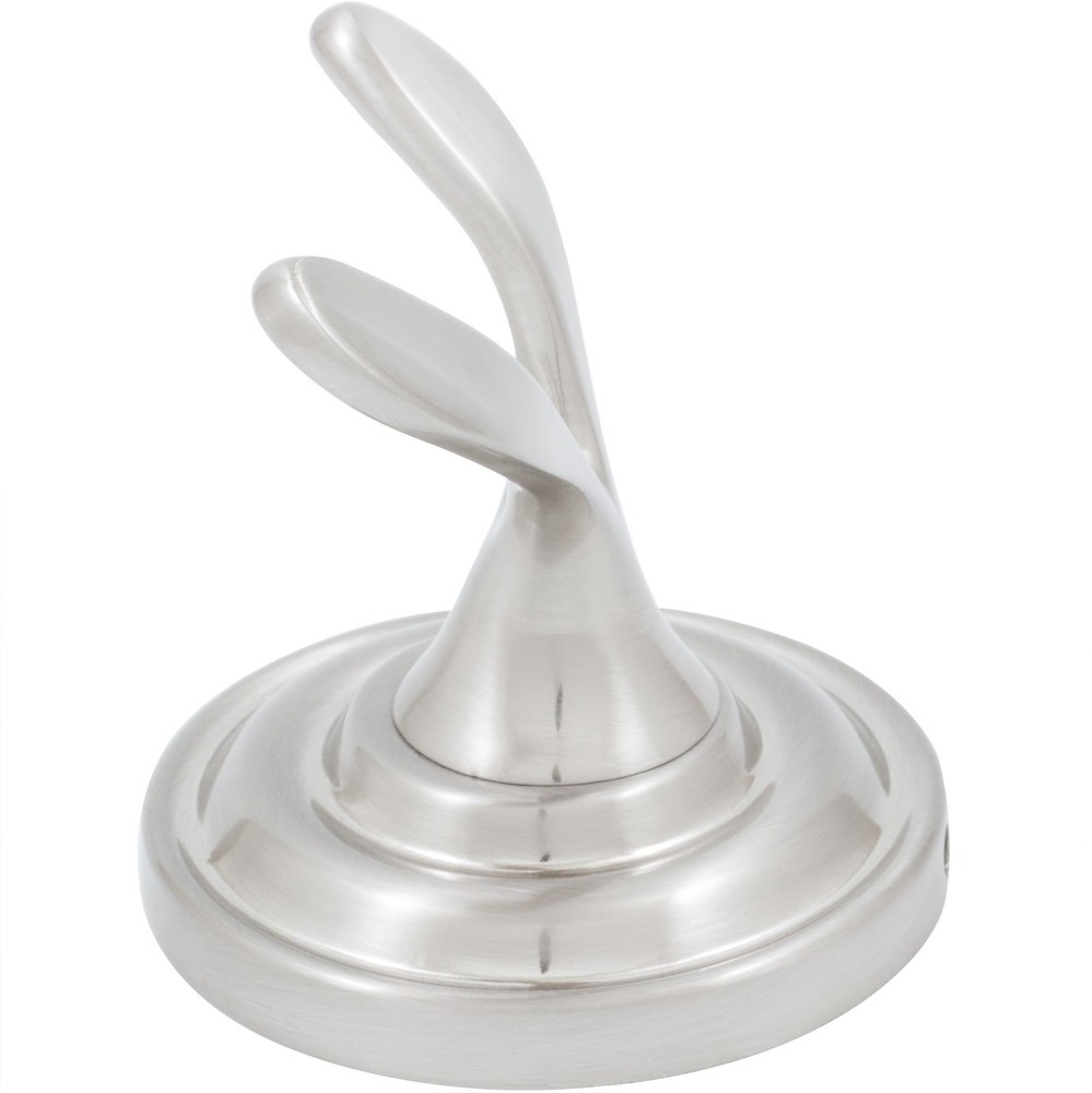Charlotte Robe Hook, Satin Nickel by Stone Harbor Hardware