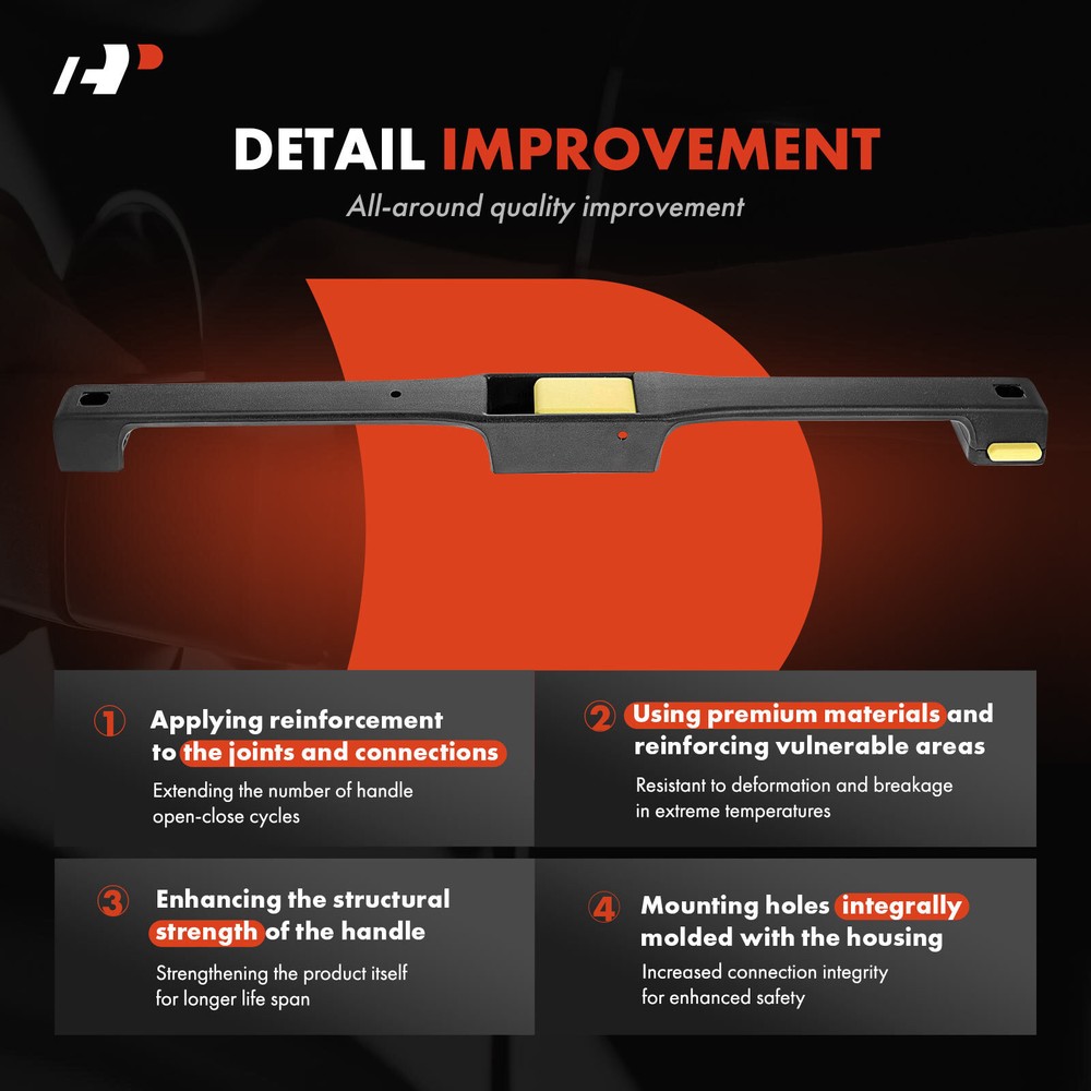 A-Premium Plastic Interior Door Handle Left or Right Side for Freightliner FL70