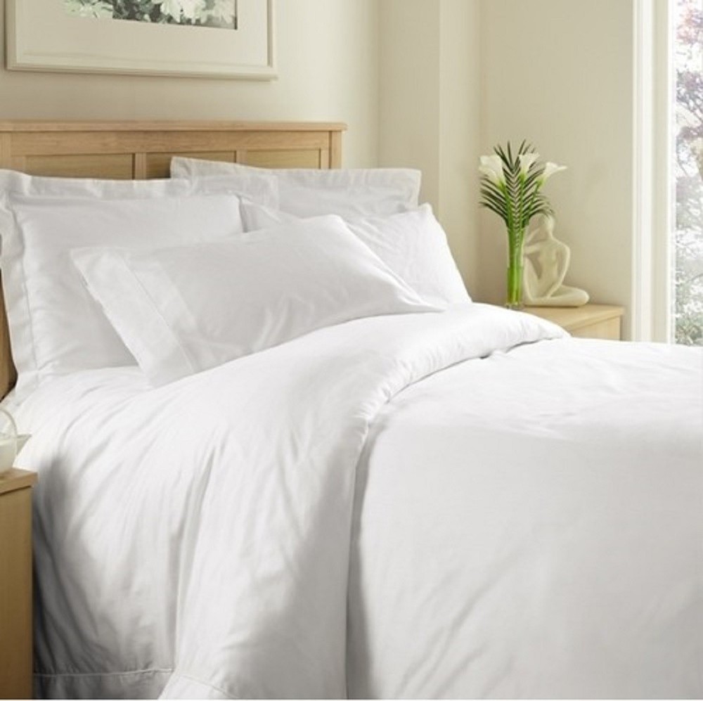 6 Pieces Queen Size White Solid 1000 Thread Count Sheet Set 100% Egyptian Cotton
