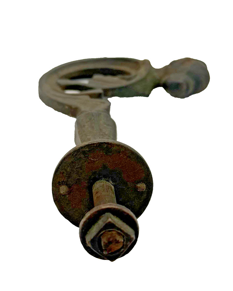 Victorian Figural Cast Iron Hook /Curtain tie back