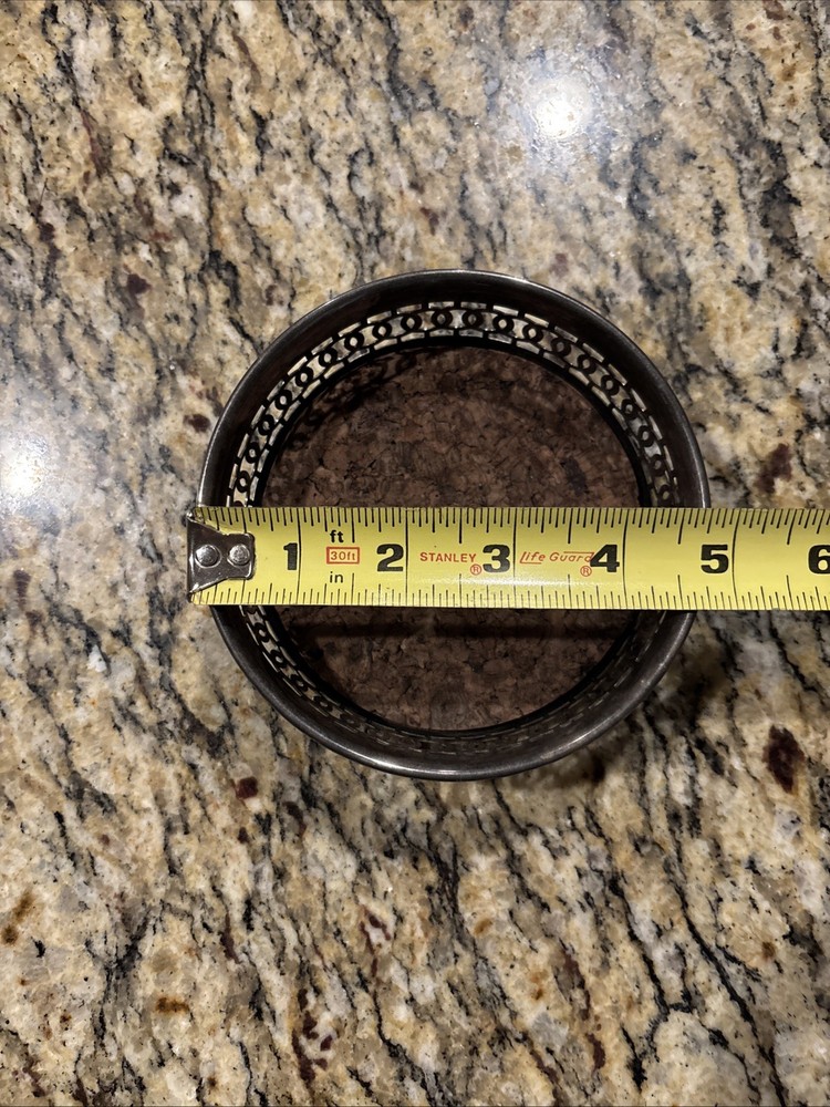 Towle Silver Plate E.P. 3029 Wine Bottle Coaster Cork Insert