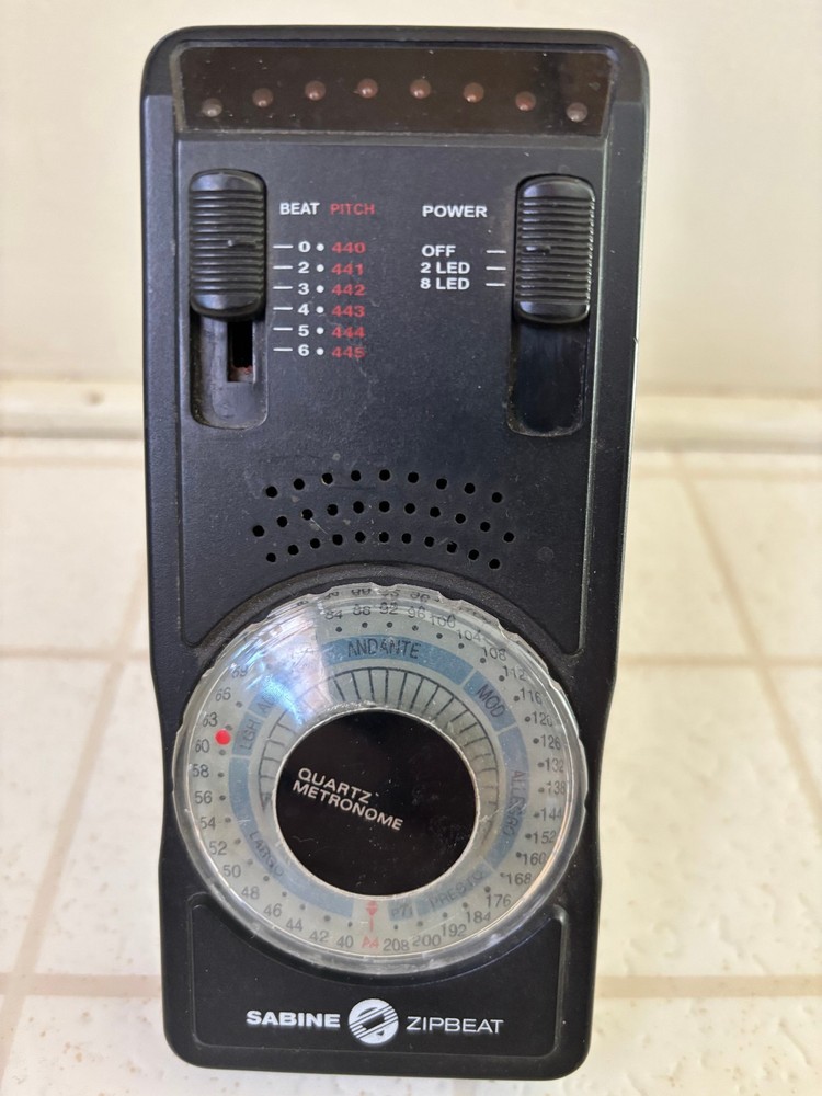 Metronome (2000) - takes a 9-volt battery - works great!