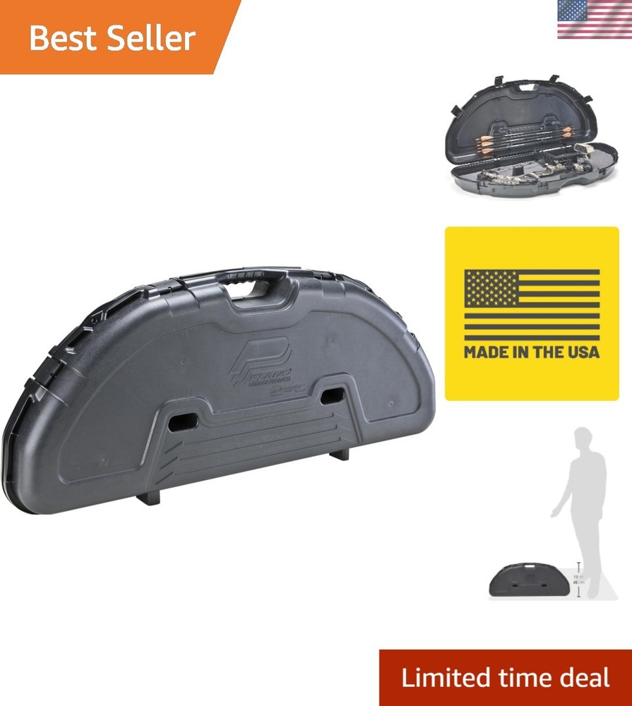 Thick-Wall Compound Bow Case - Keeps Gear Safe for Adventure Enthusiasts