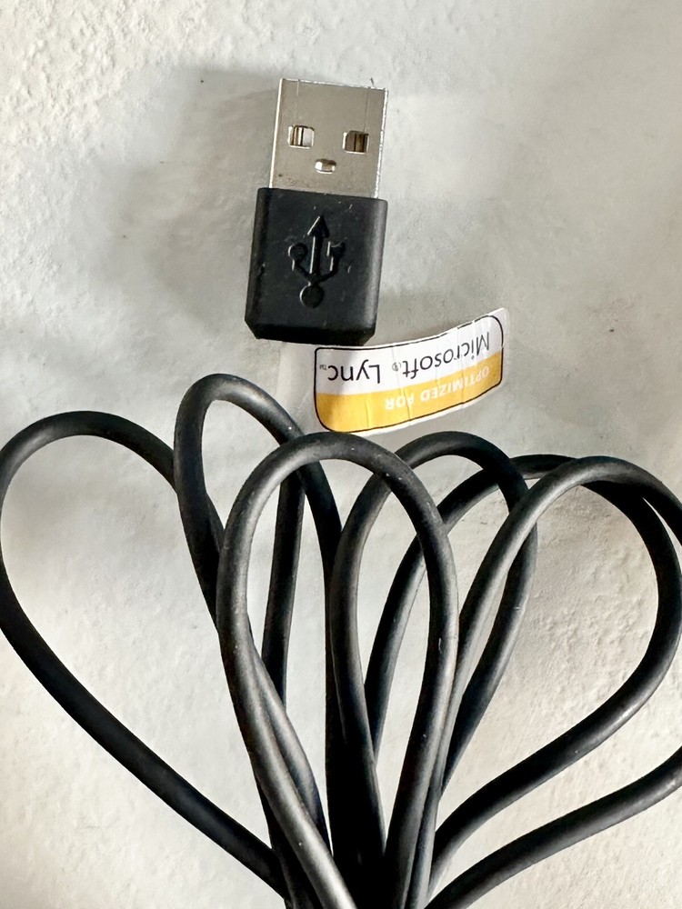 Plantronics Blackwire C520-M Stereo Computer Headset USB Connection Black TESTED