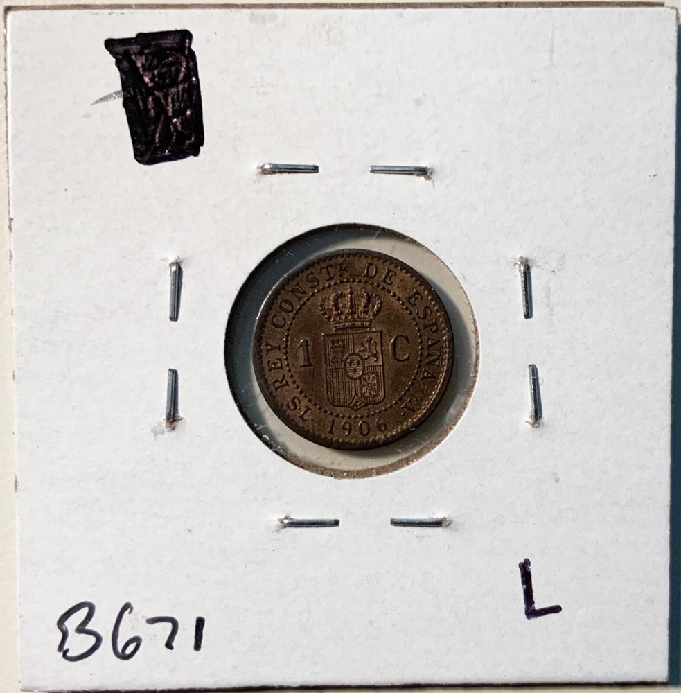 1906-A Spain Centavo