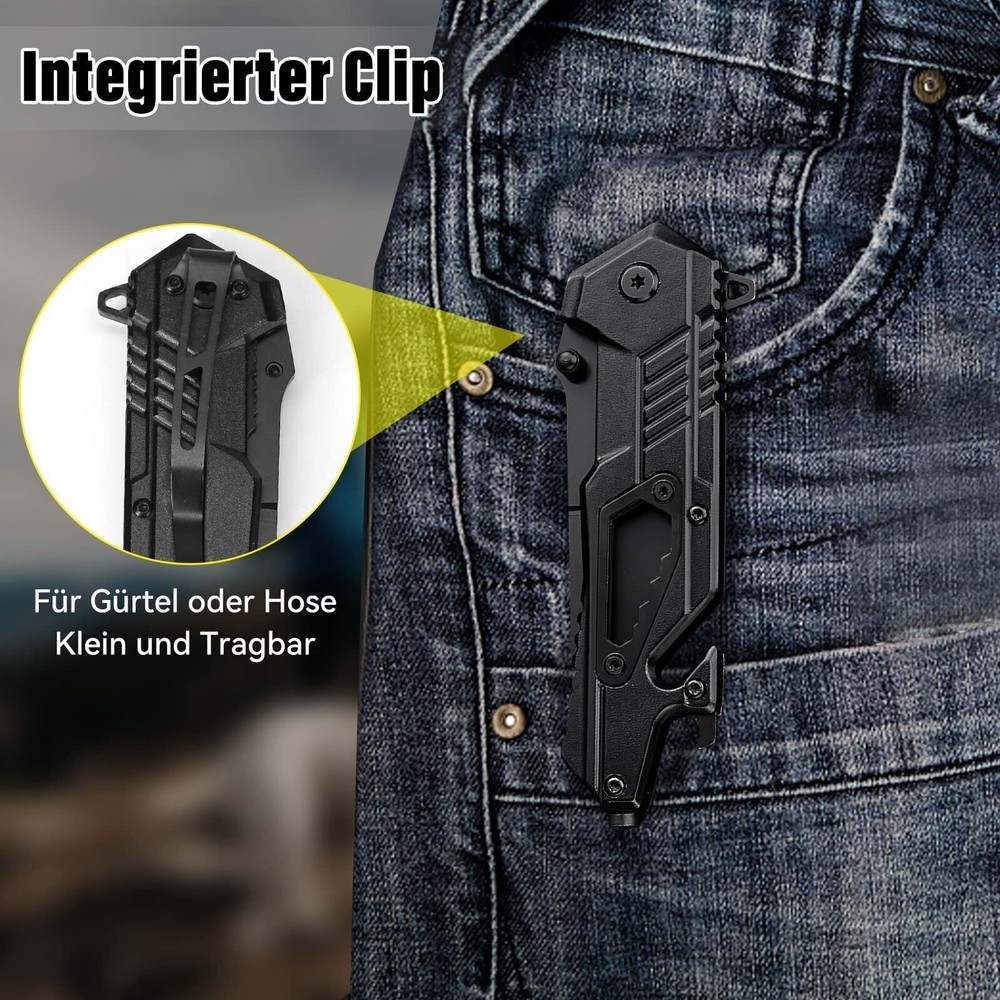 7.9" SPRING OPEN ASSISTED TACTICAL FOLDING POCKET KNIFE EDC Blade Tactical Tool