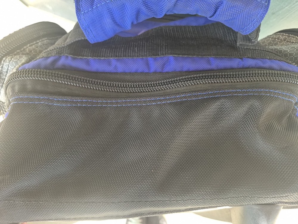 No Errors NO E2 Catchers Bag-Blue-Good -Used See Desc.