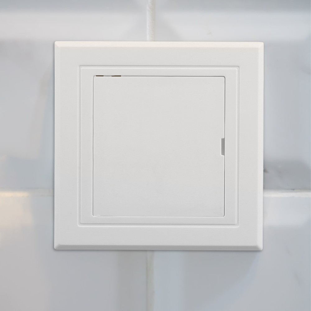 Plumbing Cover Plate Plastic Access Panel for Bathroom Drywall