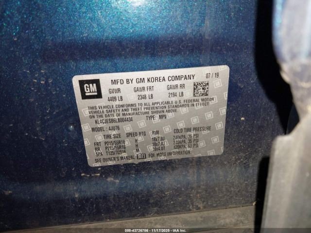 DISPLAY AND CONTROL PANEL OEM 17-21 BUICK ENCORE 1YR WRNTY