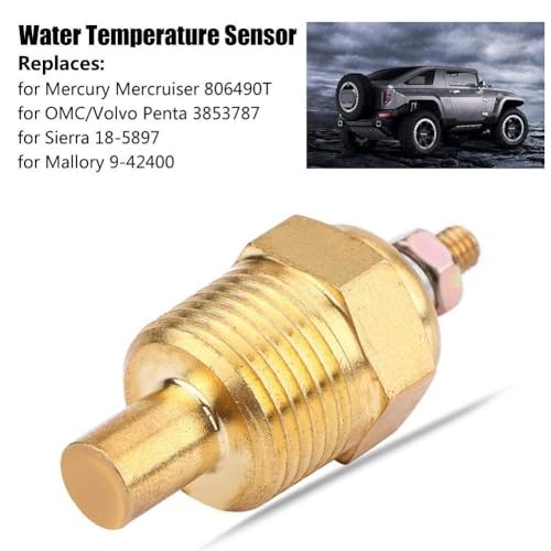Temperature Sensor, Coolant Water Temperature Sensor Replace for Mercruiser