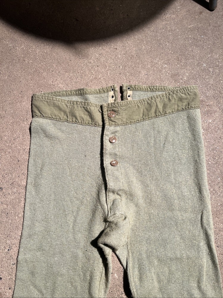 WW2 US Long John Thermal Pants OD (GG89