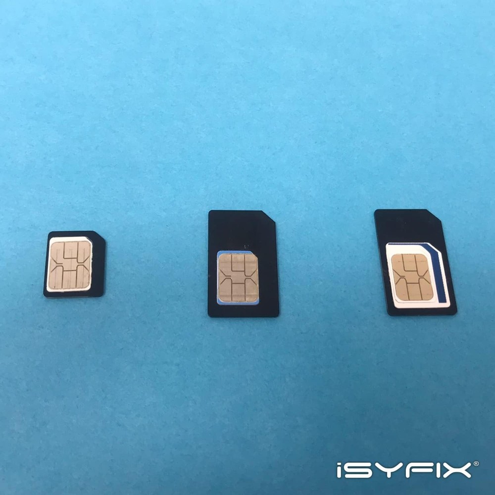 4-in-1 SIM Card Adapter Kit with Eject Tool for Nano Micro Standard Sizes