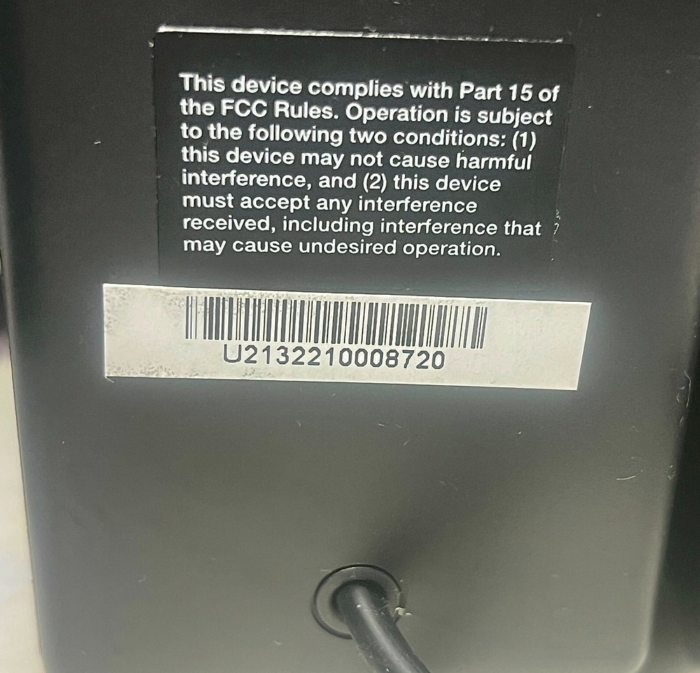 Amazon Basics Computer Speakers for Desktop / Laptop PC USB-Powered Black 2.1 W