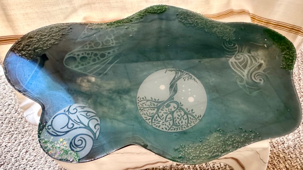 Epoxy Resin Charcuterie Board