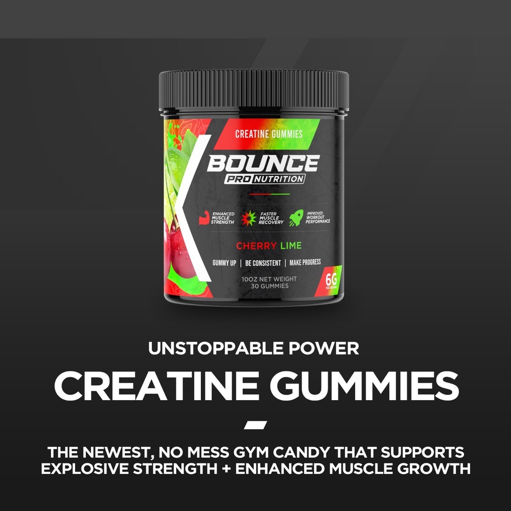Creatine Gummies - Cherry Lime