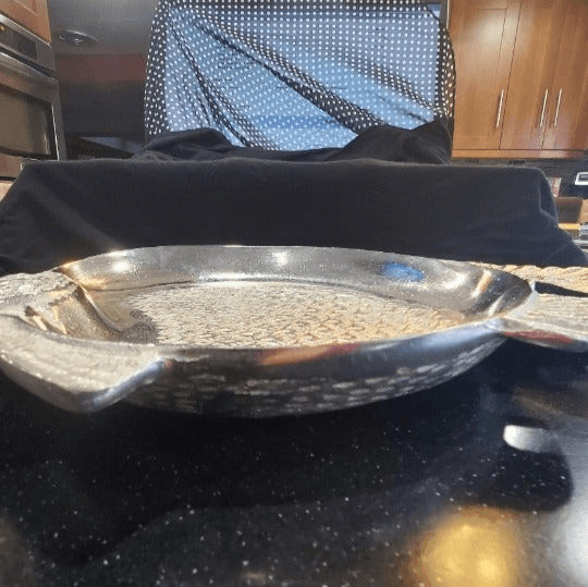 Cast Aluminum Fish Platter / Tray
